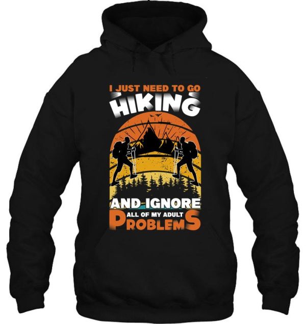 hiking quotes hoodie