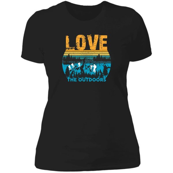 hiking quotes lady t-shirt