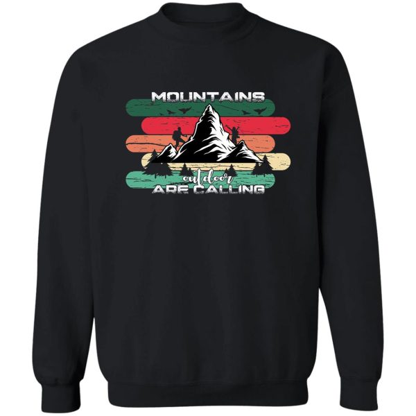 hiking quotes sweatshirt