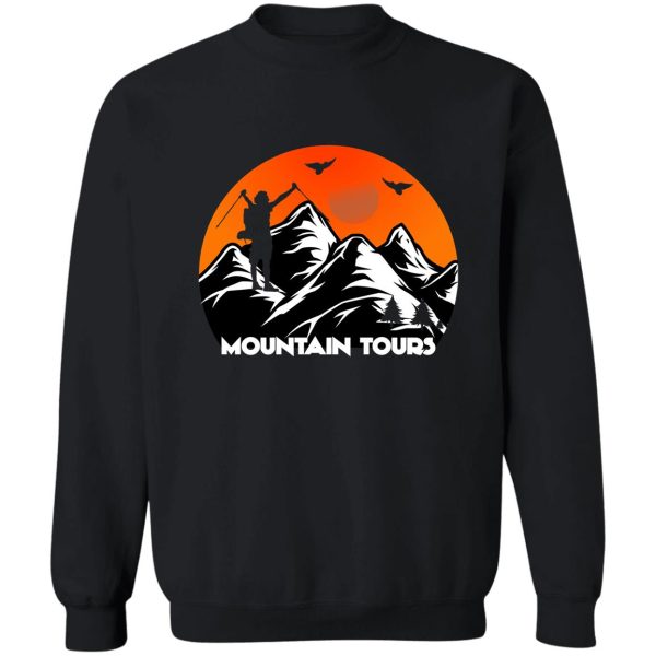 hiking quotes sweatshirt