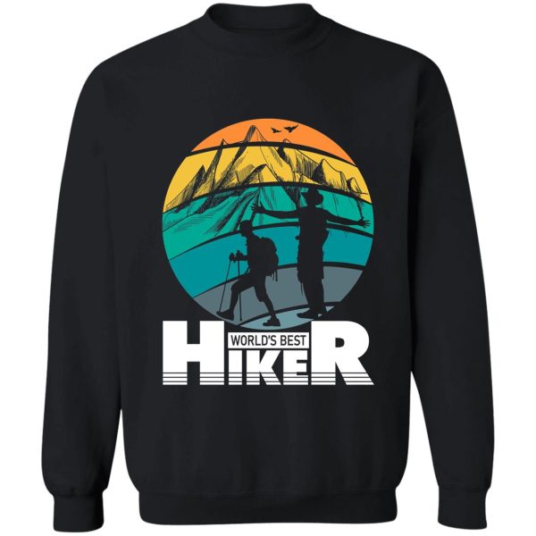 hiking quotes sweatshirt