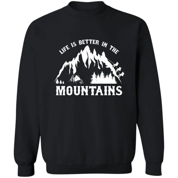 hiking quotes sweatshirt