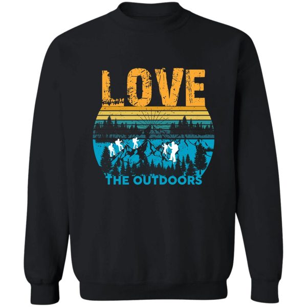 hiking quotes sweatshirt