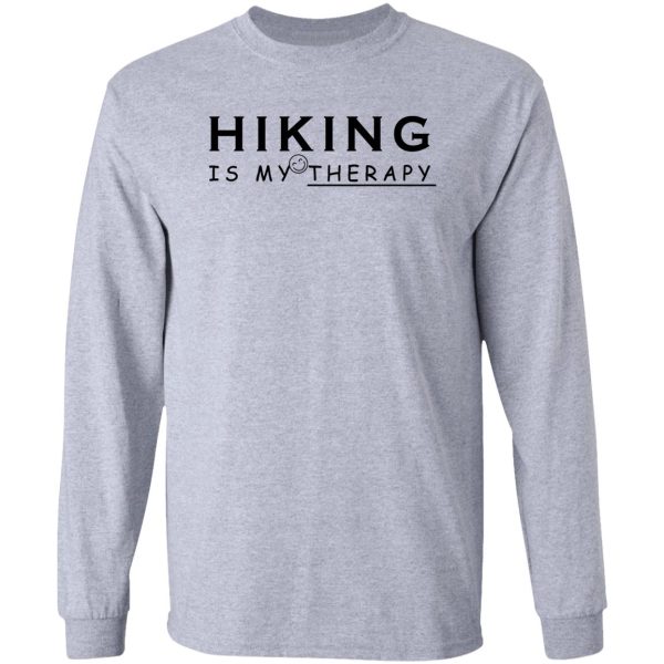 hiking shirt tee mens womens hike tshirt long sleeve