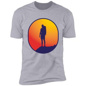 hiking silhouette shirt