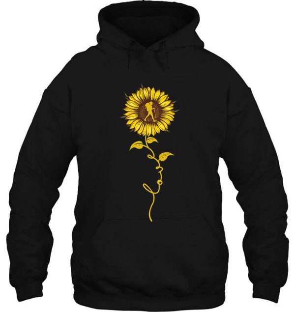 hiking - sunflower love hoodie