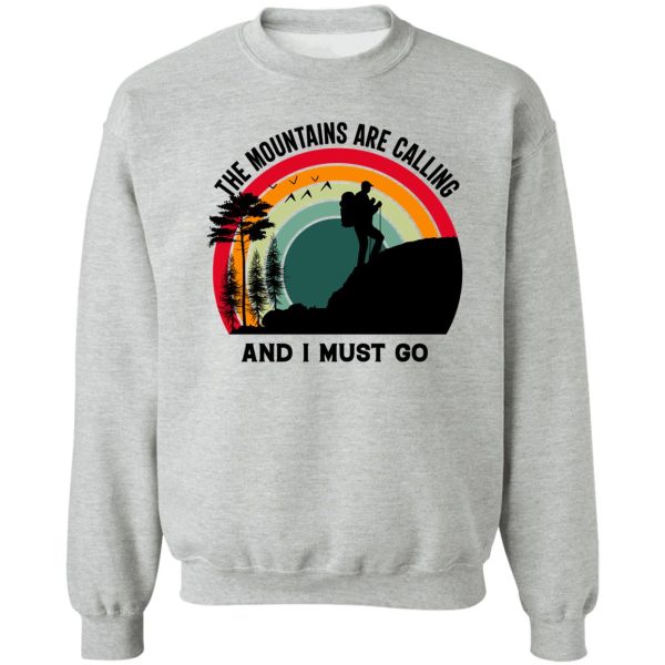 hiking sweatshirt