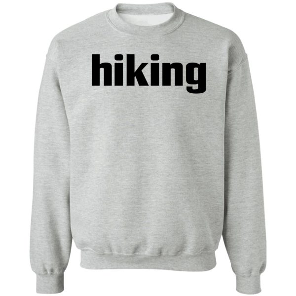 hiking sweatshirt