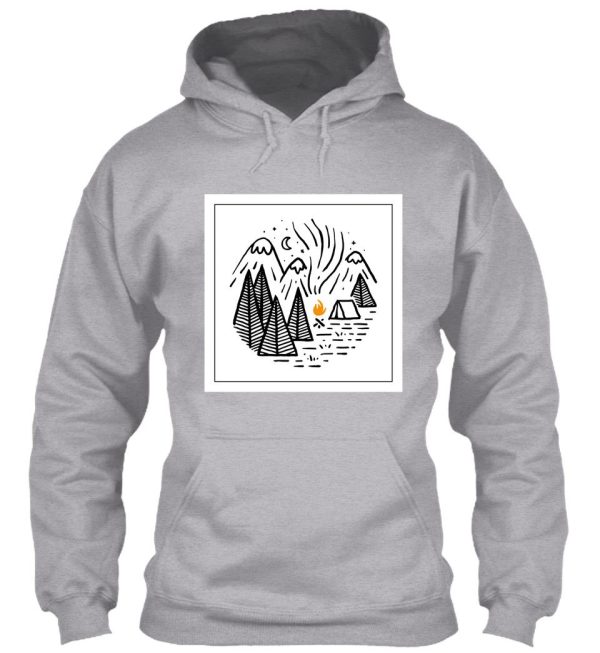 hiking t-shirt hoodie