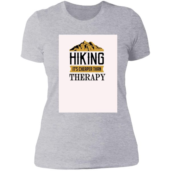 hiking t shirt lady t-shirt