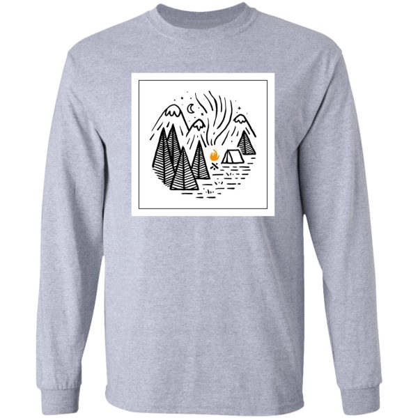 hiking t-shirt long sleeve