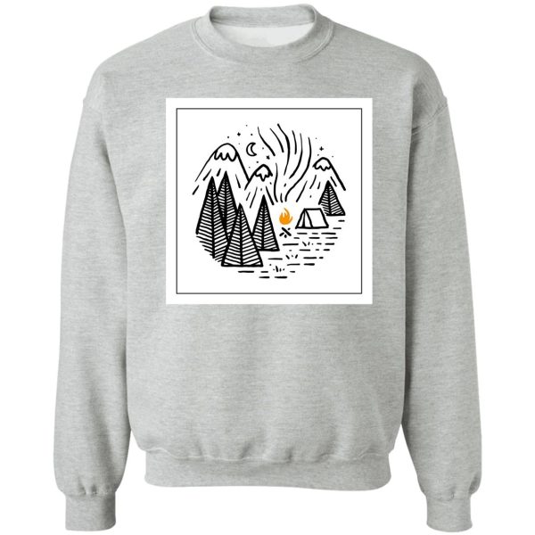 hiking t-shirt sweatshirt