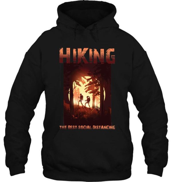 hiking the best social distancing hoodie