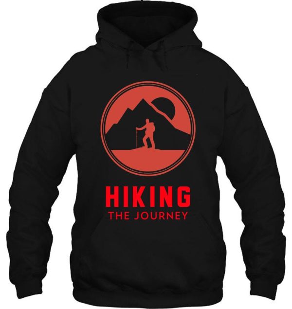 hiking the journey hoodie