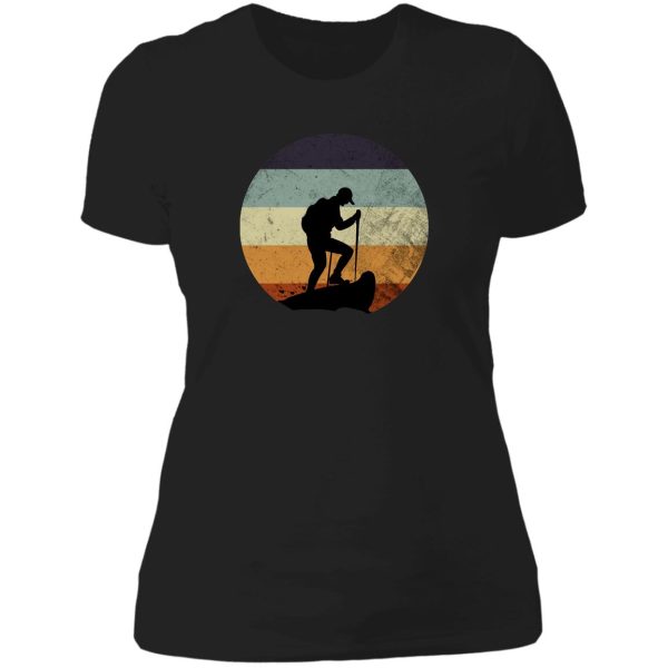 hiking trails near me lady t-shirt