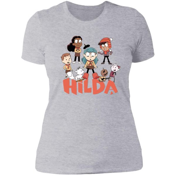 hilda netflix lady t-shirt