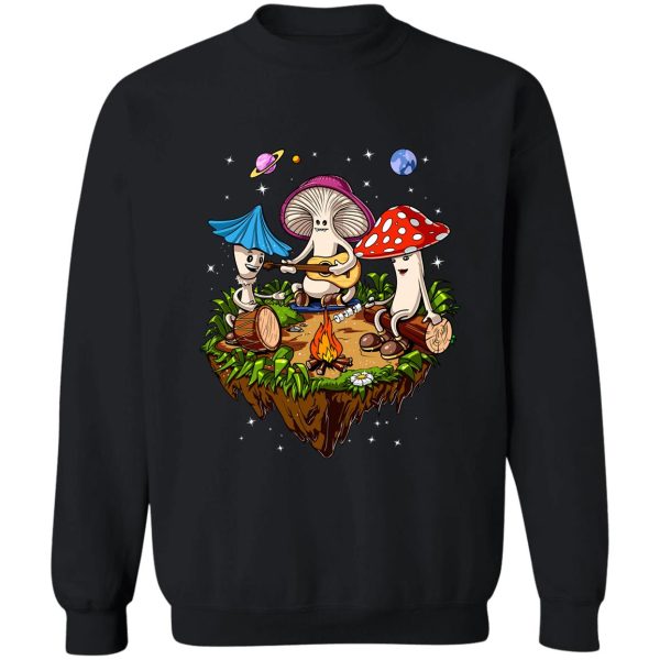 hippie magic mushroom sweatshirt