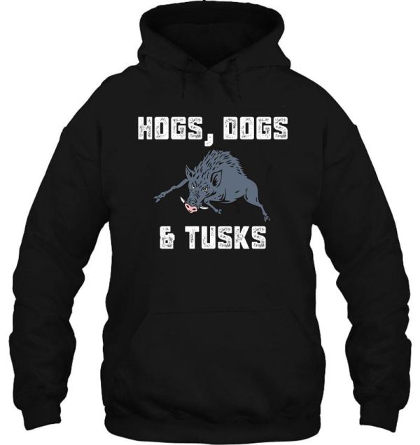 hog dogs & tusk hunter hunting hoodie