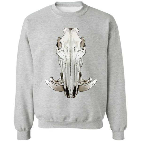 hog skull sweatshirt