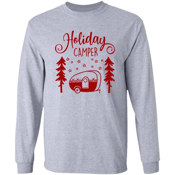 holiday camper - christmas trailer long sleeve