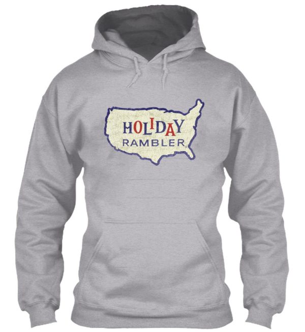holiday rambler - vintage camper series hoodie