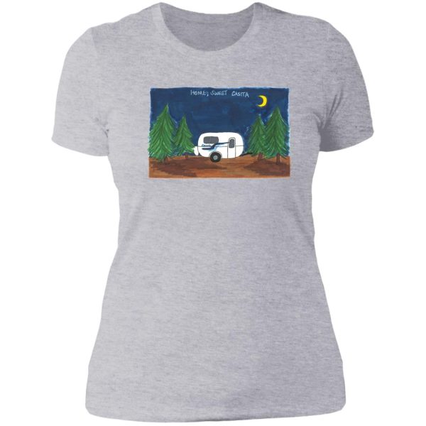 home sweet casita lady t-shirt