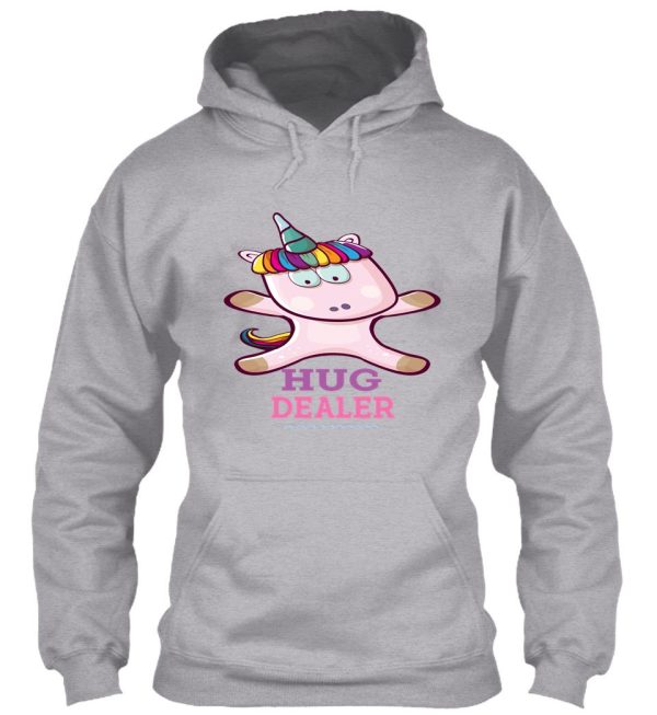 hug dealer unicorn hoodie