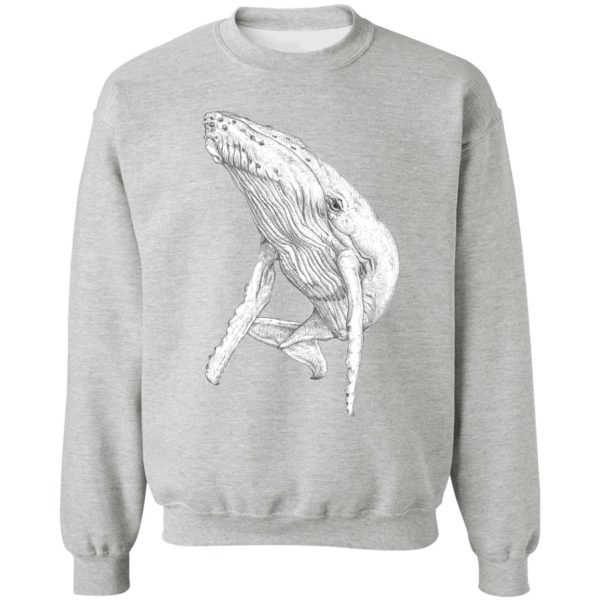 humpback whale sweatshirt