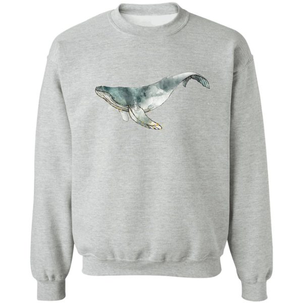 humpback whale sweatshirt