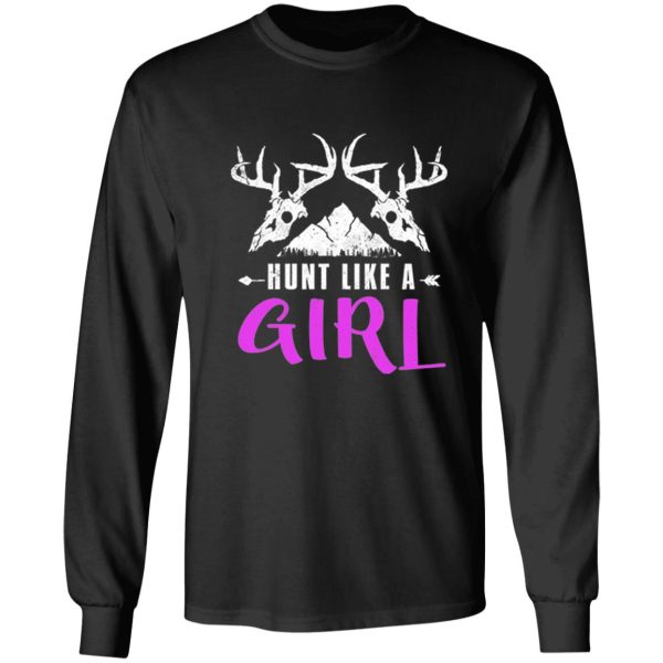 hunt like a girl long sleeve