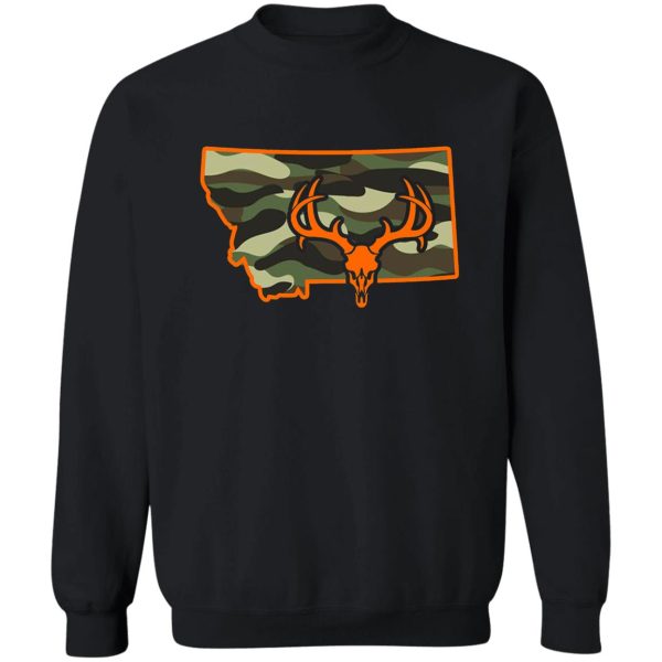 hunt montana hunting deer gear sweatshirt