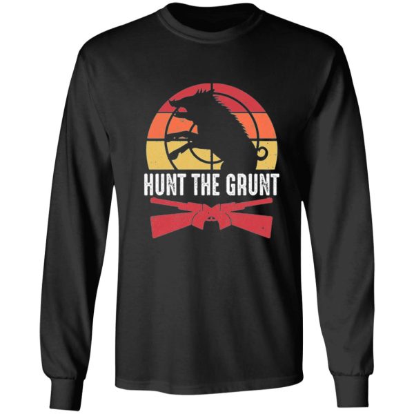 hunt the grunt long sleeve