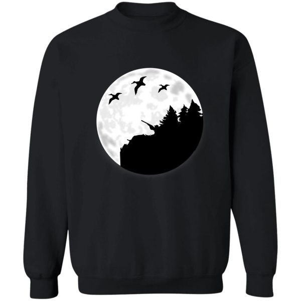 hunter under the moon sweatshirt