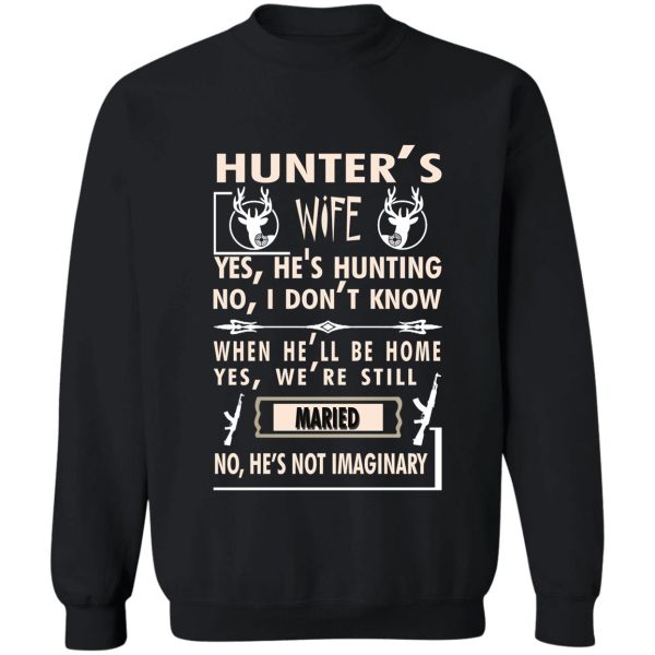 hunter's wife t shirt hunting shirt sweatshirt