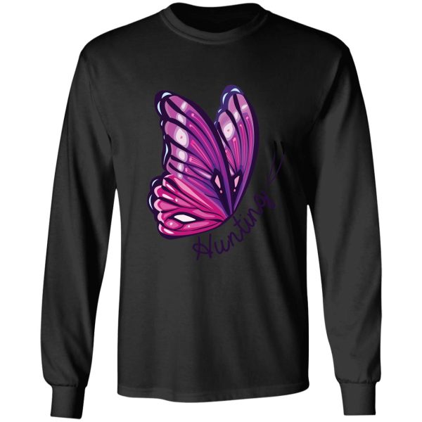 hunting butterfly cute shirt hunters long sleeve