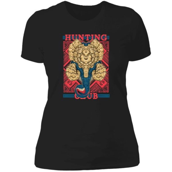 hunting club gammoth lady t-shirt