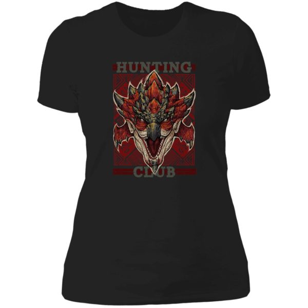 hunting club rathalos new world lady t-shirt