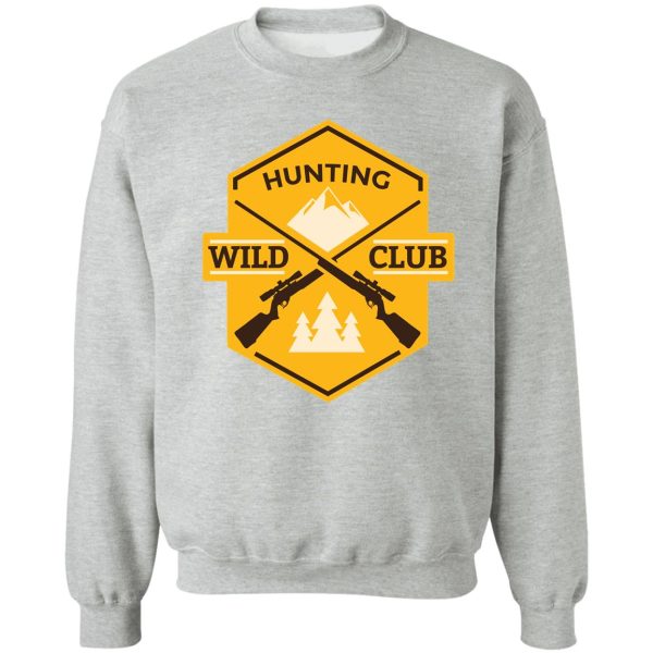 hunting club sweatshirt