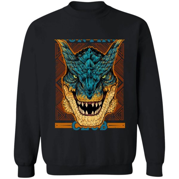 hunting club tigrex new world sweatshirt