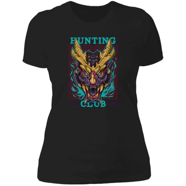 hunting club wyvern of malice lady t-shirt