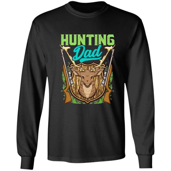 hunting dad hunter hunt fathers day long sleeve