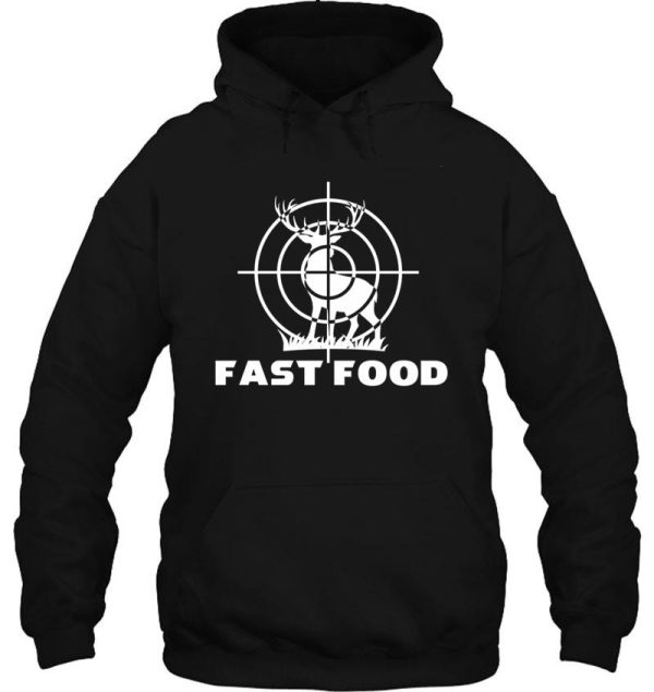 hunting fast food hoodie