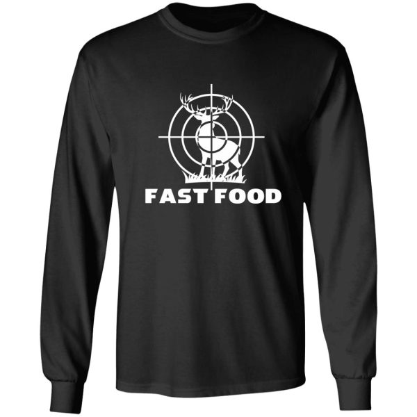 hunting fast food long sleeve