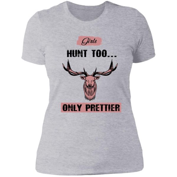 - hunting gift lover lady t-shirt