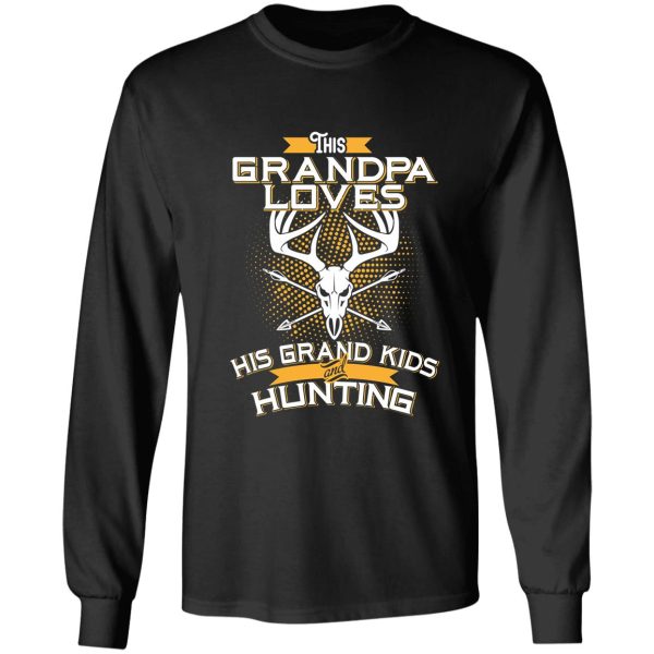 hunting grandpa long sleeve