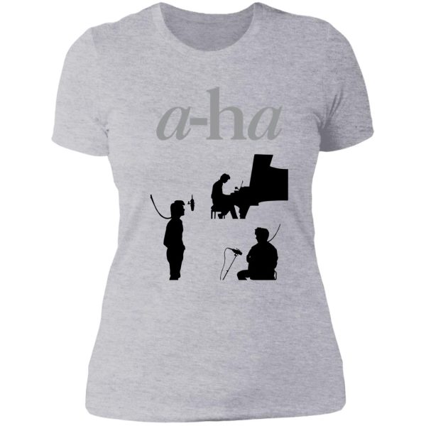 hunting high and low - trio lady t-shirt
