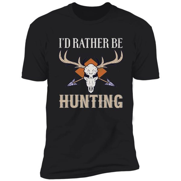 hunting hunter hunt stag deer hunting antler gift shirt