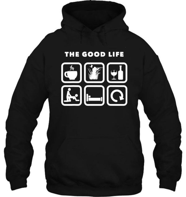 hunting in the wilderness funny hoodie