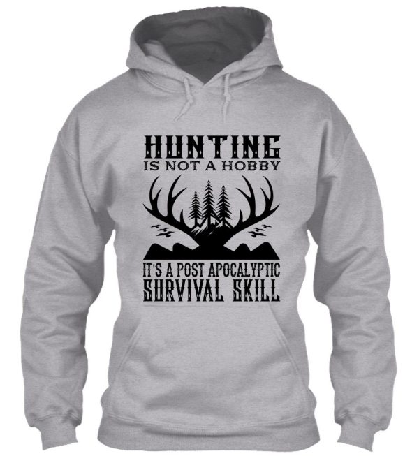 hunting is not-01 hoodie