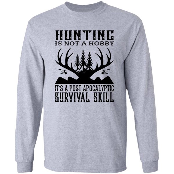 hunting is not-01 long sleeve